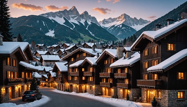 Megève, station phare pour l'achat d'un chalet dans les alpes en 2026